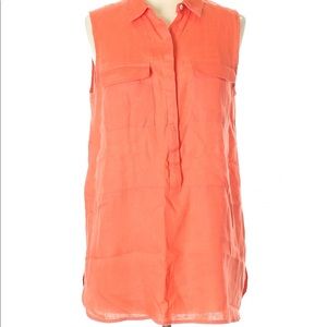 Jones New York Coral Button Down Shirt